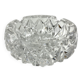 Solid crystal ashtray