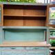 Parisian buffet patine celadon green and bluish grey