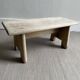 Tabouret banc bois