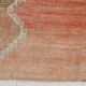 Tapis de couloir turc doux vintage rouge pêche 3x10, 86x303 cm SK 20297