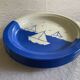 Blue enamelled sheet plates