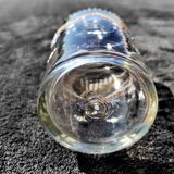 Enamelled decanter with its cap