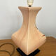 Lamp base "Iris" cracked ceramic