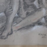 Drawing seated