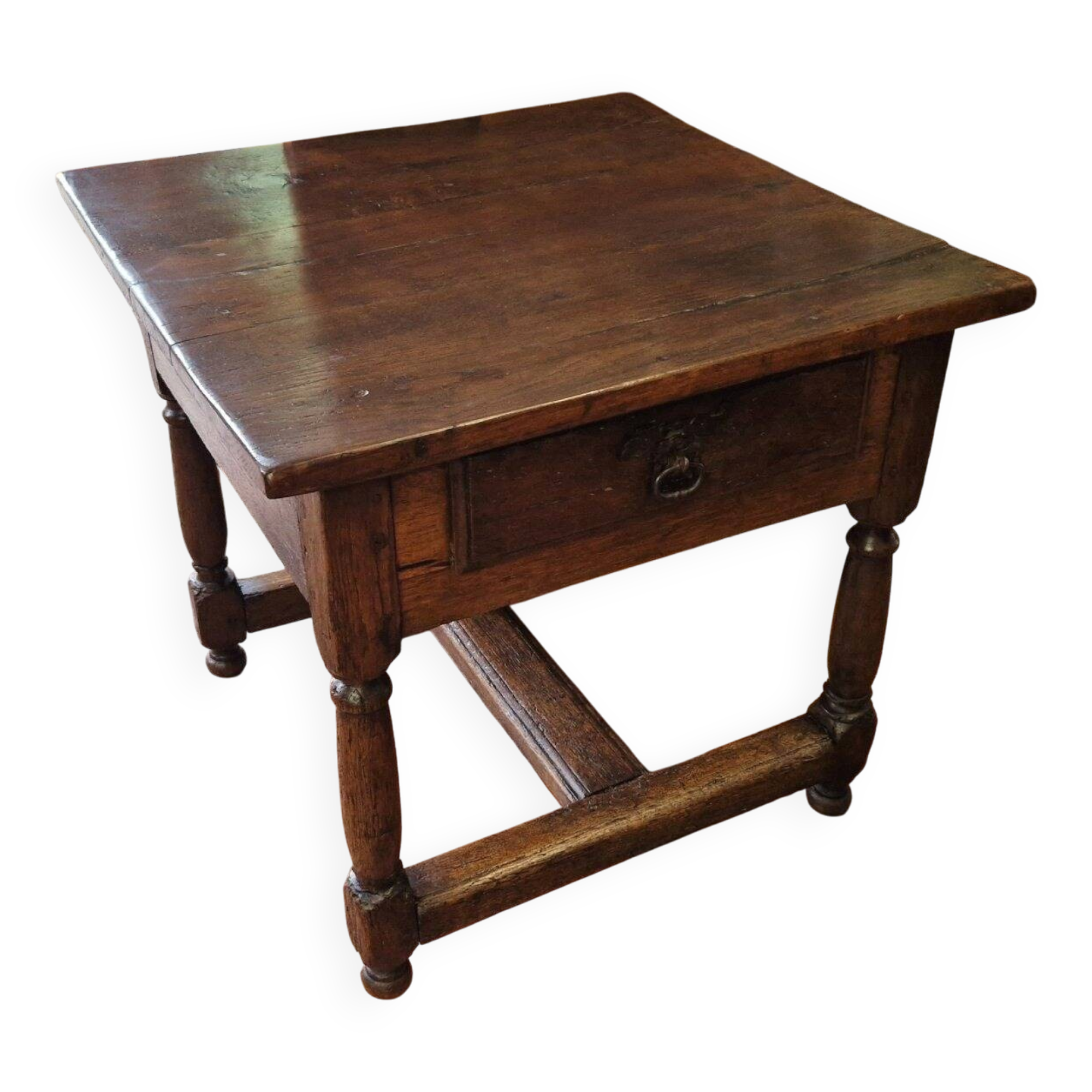 Table en chêne, début XIXe