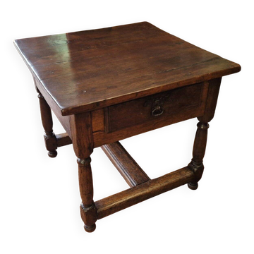 Table en chêne, début XIXe