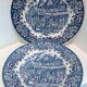 Duo d'assiettes anglaises