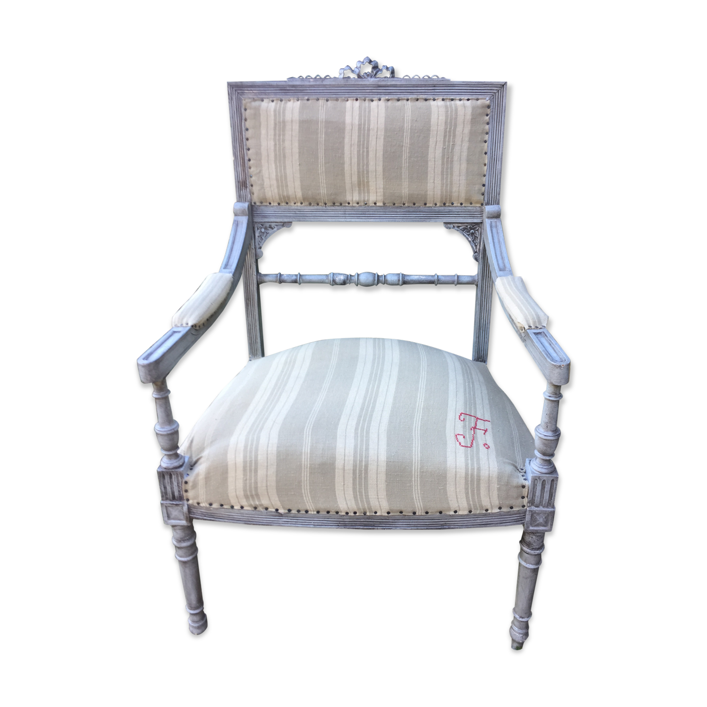 Old Louis XVI style armchair