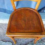 Duo of bistro chairs