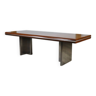 Rare large Executive Desk by Hans Von Klier for Skipper, Italy 1970s