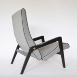 Armchair by LM Koslauskaitė-Stapulionienė for Vilniaus Baldų Kombinatas
