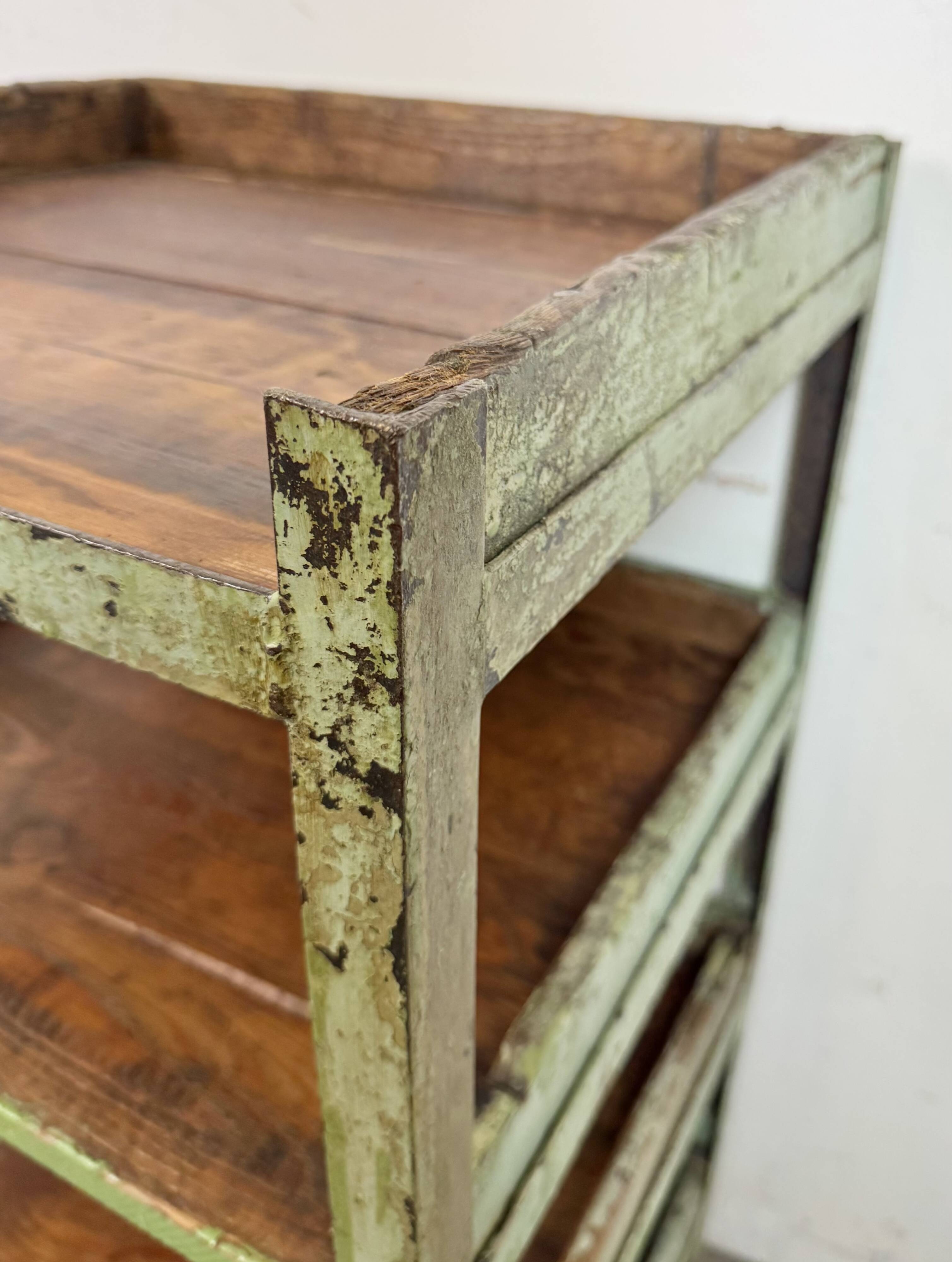 Green Industrial Shelf, 1960s