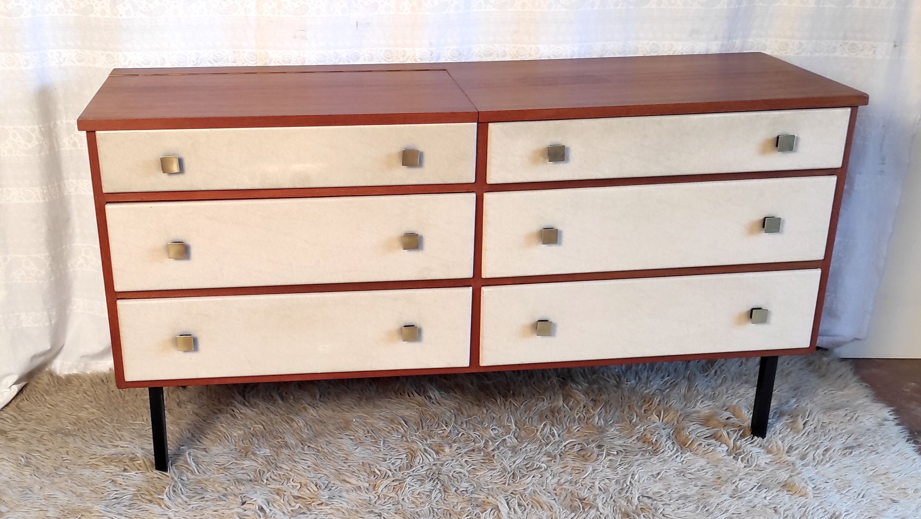 Modernist dressing table, 60s