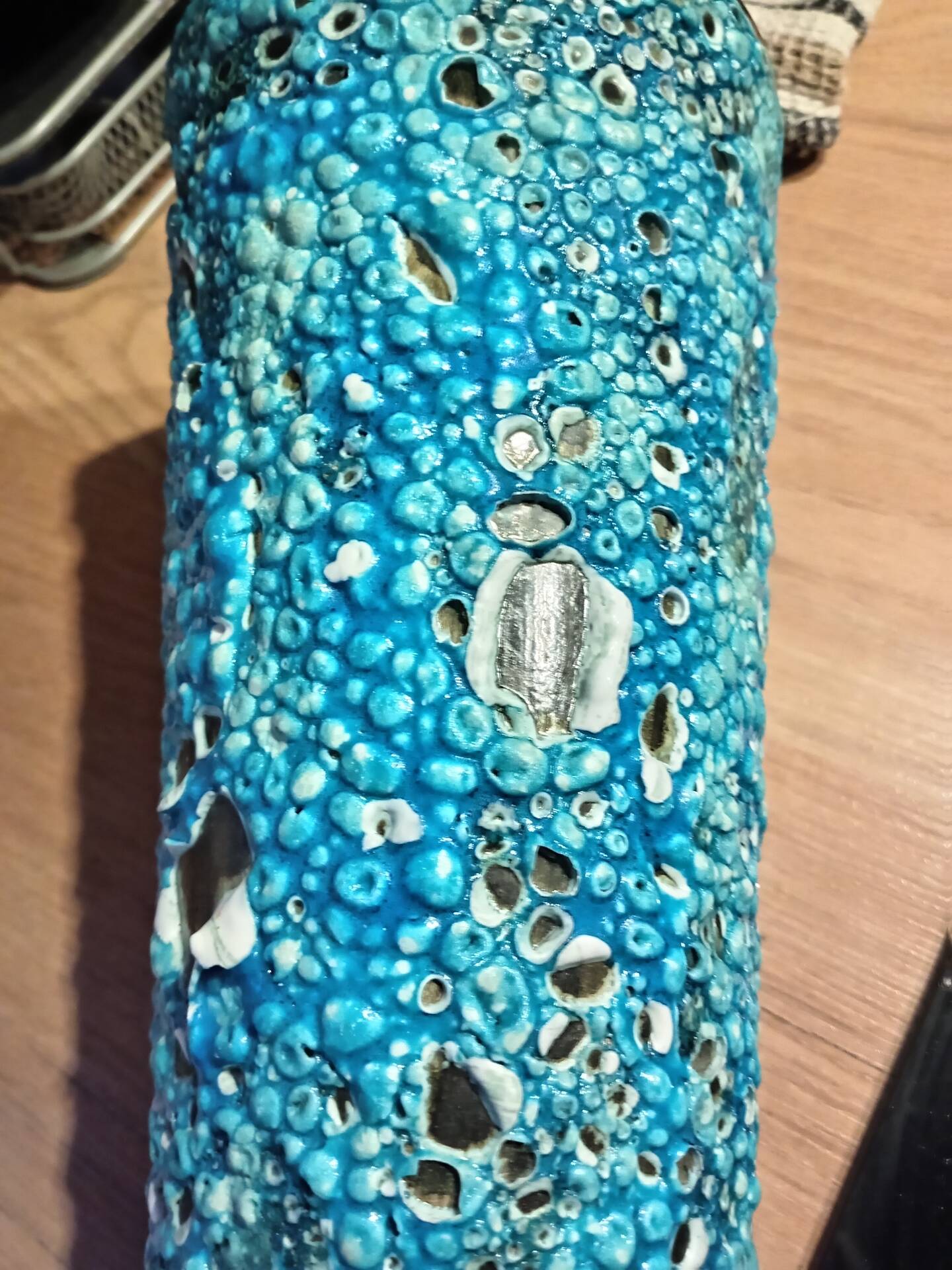 Vintage Moonstone Vase Lac Chambon