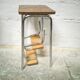 Escabeau marche pied vintage