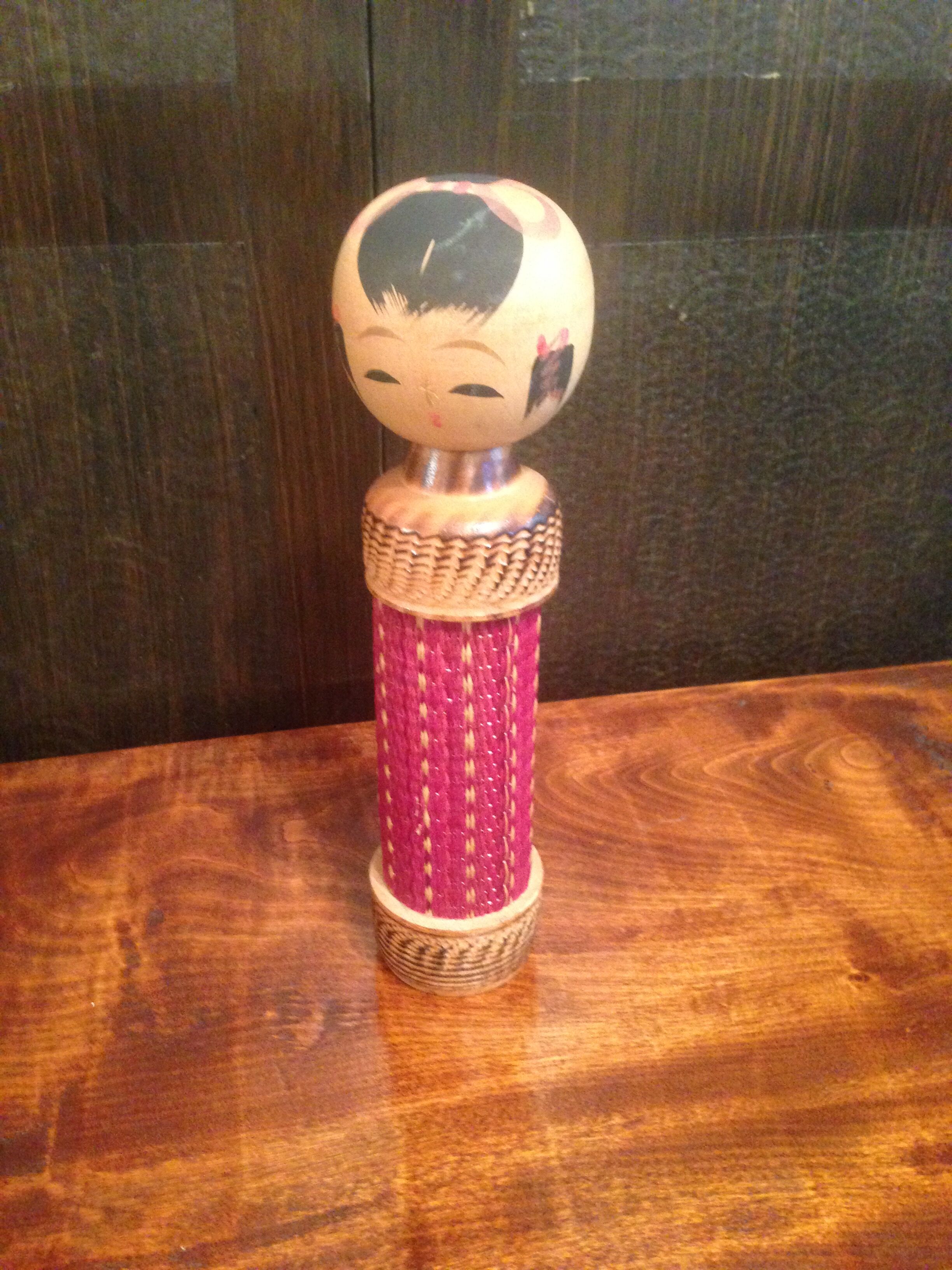 Pack of 3 Japanese Kokeshi