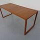 Large Danish Teak Coffee Table, 1960s