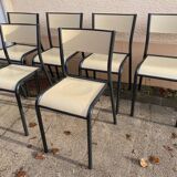 6 chaises d’écolier