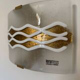 Murano glass wall lamp