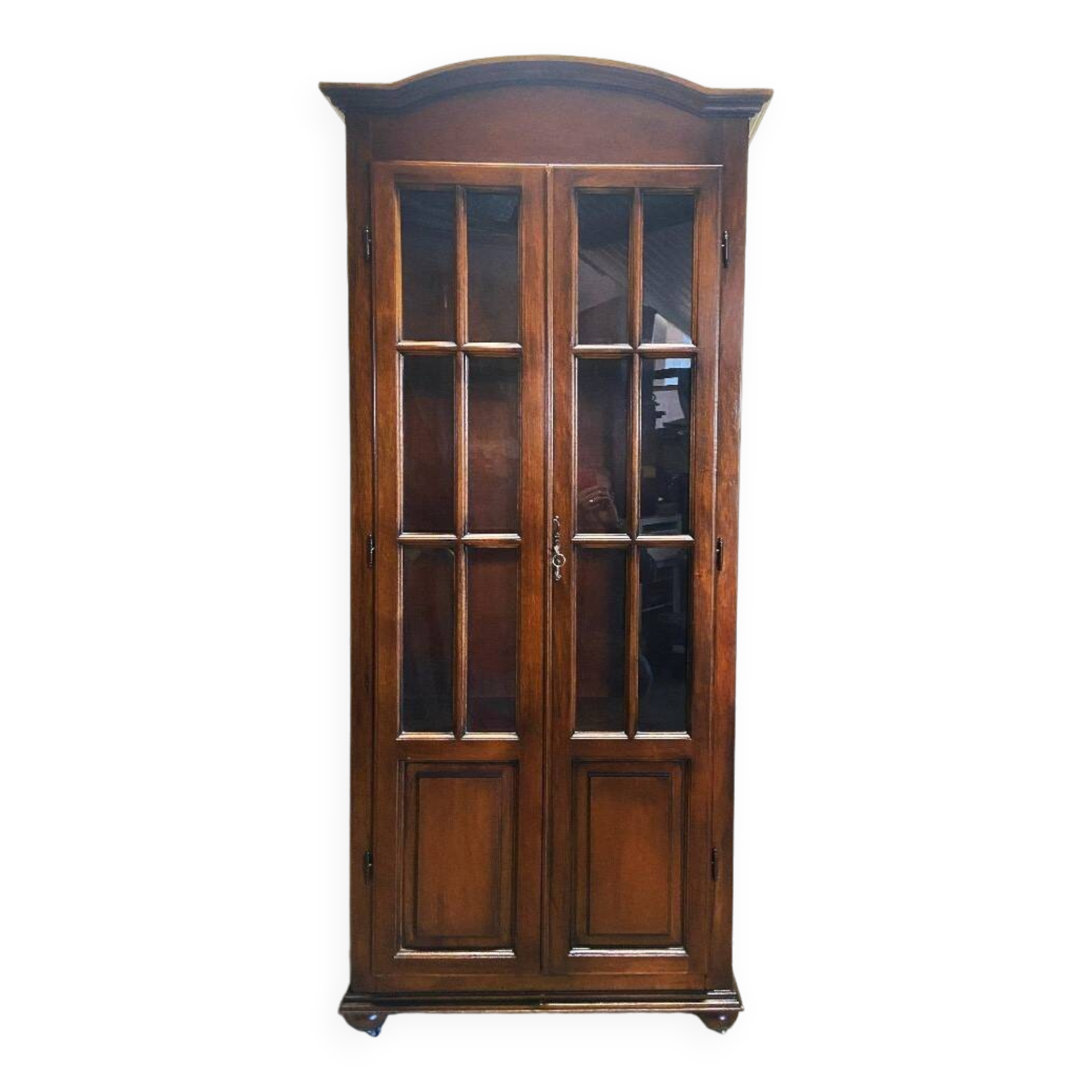 Old Living Room Library Display Case Called "Gendarme's Hat"