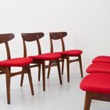 Set of 3 Hans Wegner chairs