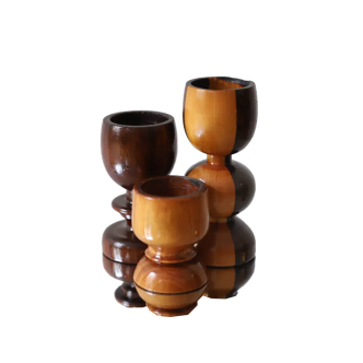 trio of egg cups