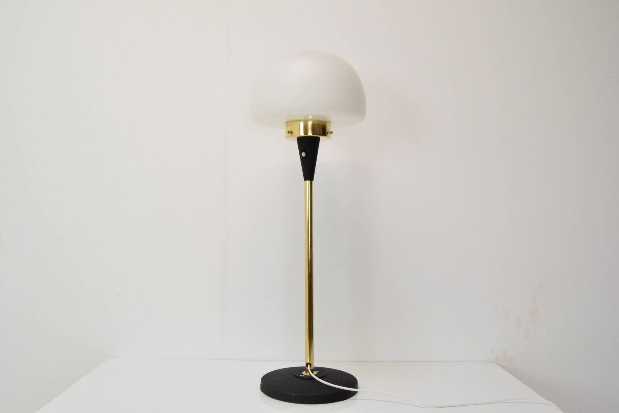 Vintage floor lamp designed by jaroslav bejvl for lidokov,1960's.