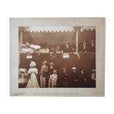 Photography Desgranges France Battle of flowers Aix the baths around 1900