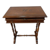 Sewing table / work table St Louis Philippe early 20th century