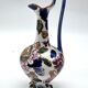 Antique Gien vase – Peony model – Hand-painted earthenware – 13.5 cm