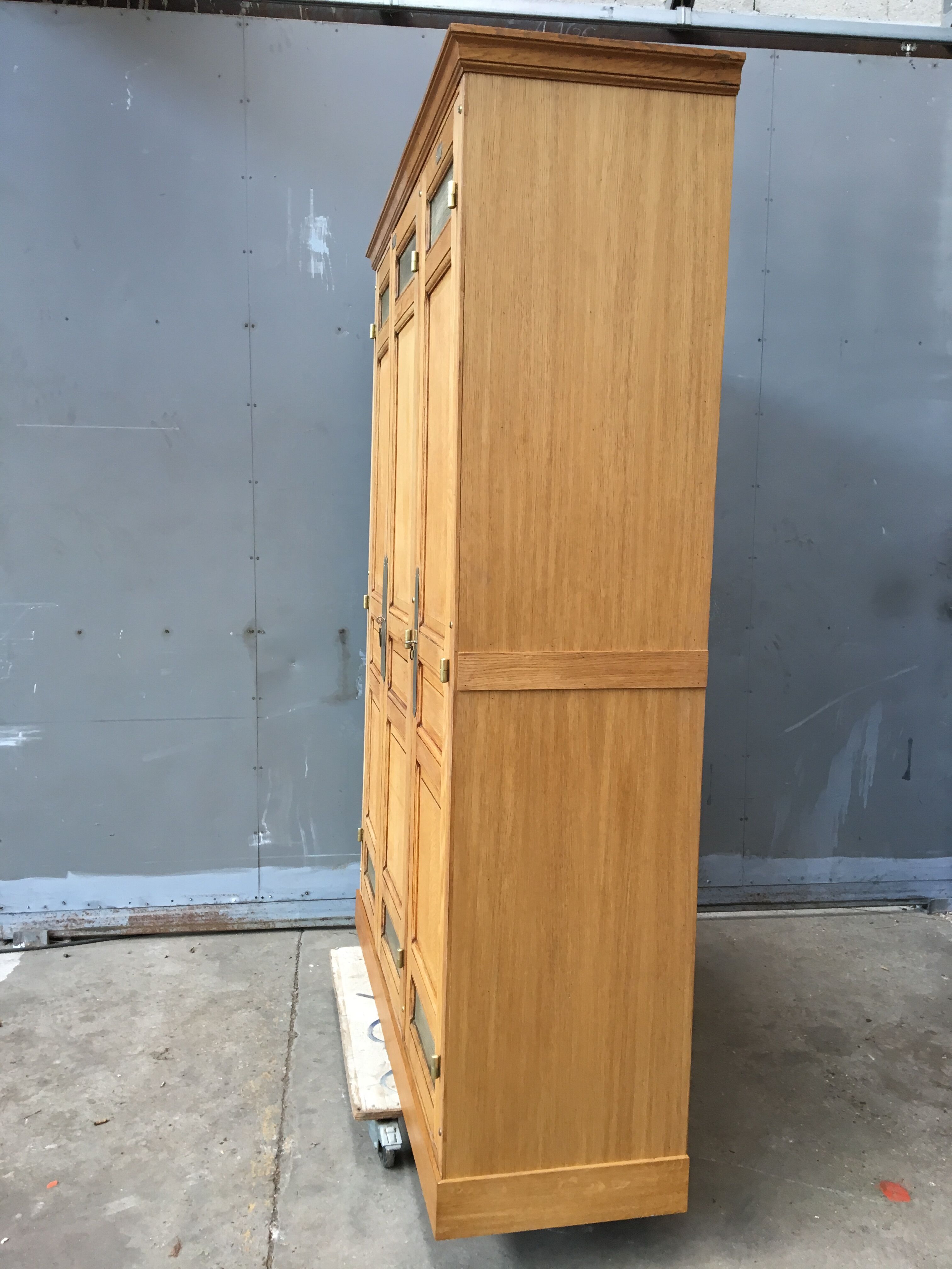 30s Oak cloakroom from the national bank in France