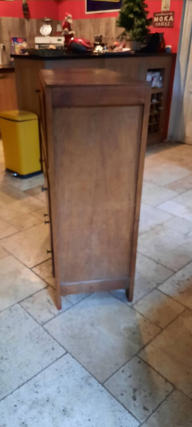 Secretary chest of drawers