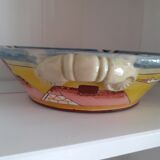 Vintage Alsatian pottery bowl
