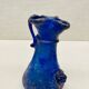 Set of 4 small Murano Seguso glassware – Scavo technique – Antique style