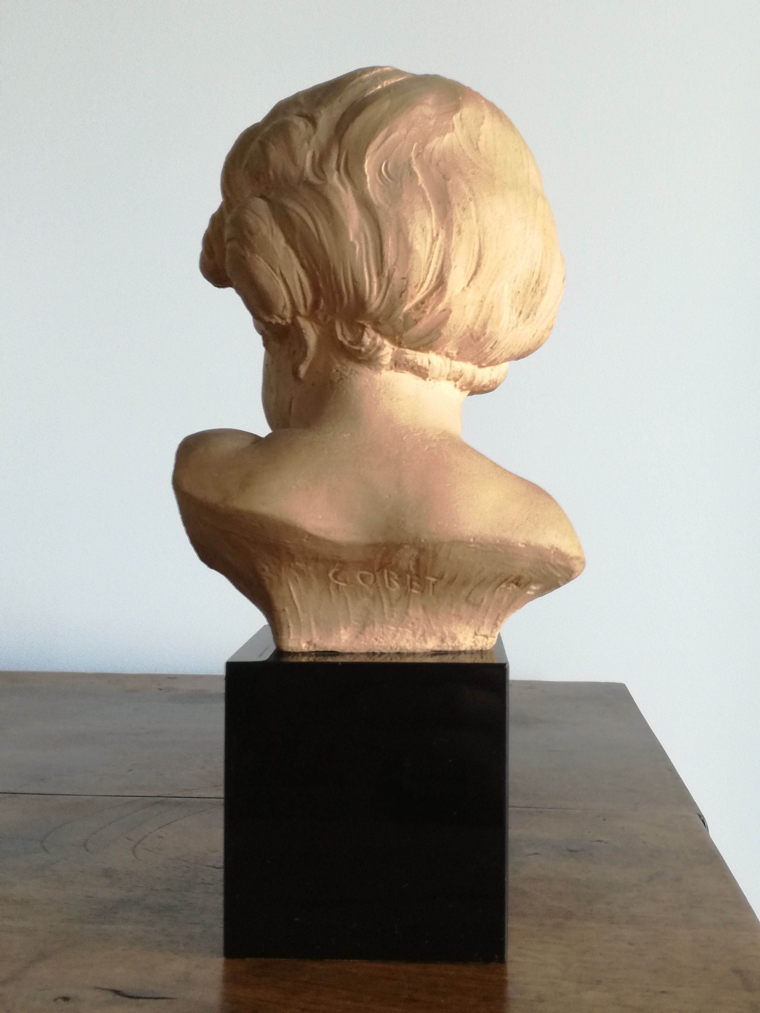 Bust of former child terracotta signed George