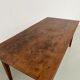 Teak dining table with spindle legs, 50s
