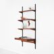 Teak modular shelving unit, Danish design, 1960s, designer: Kai Kristiansen