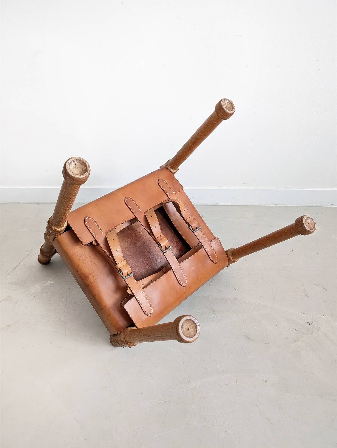 Brutalist Safari Chair 1960's
