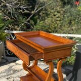 Empty pocket table in solid cherry wood, 19th century
