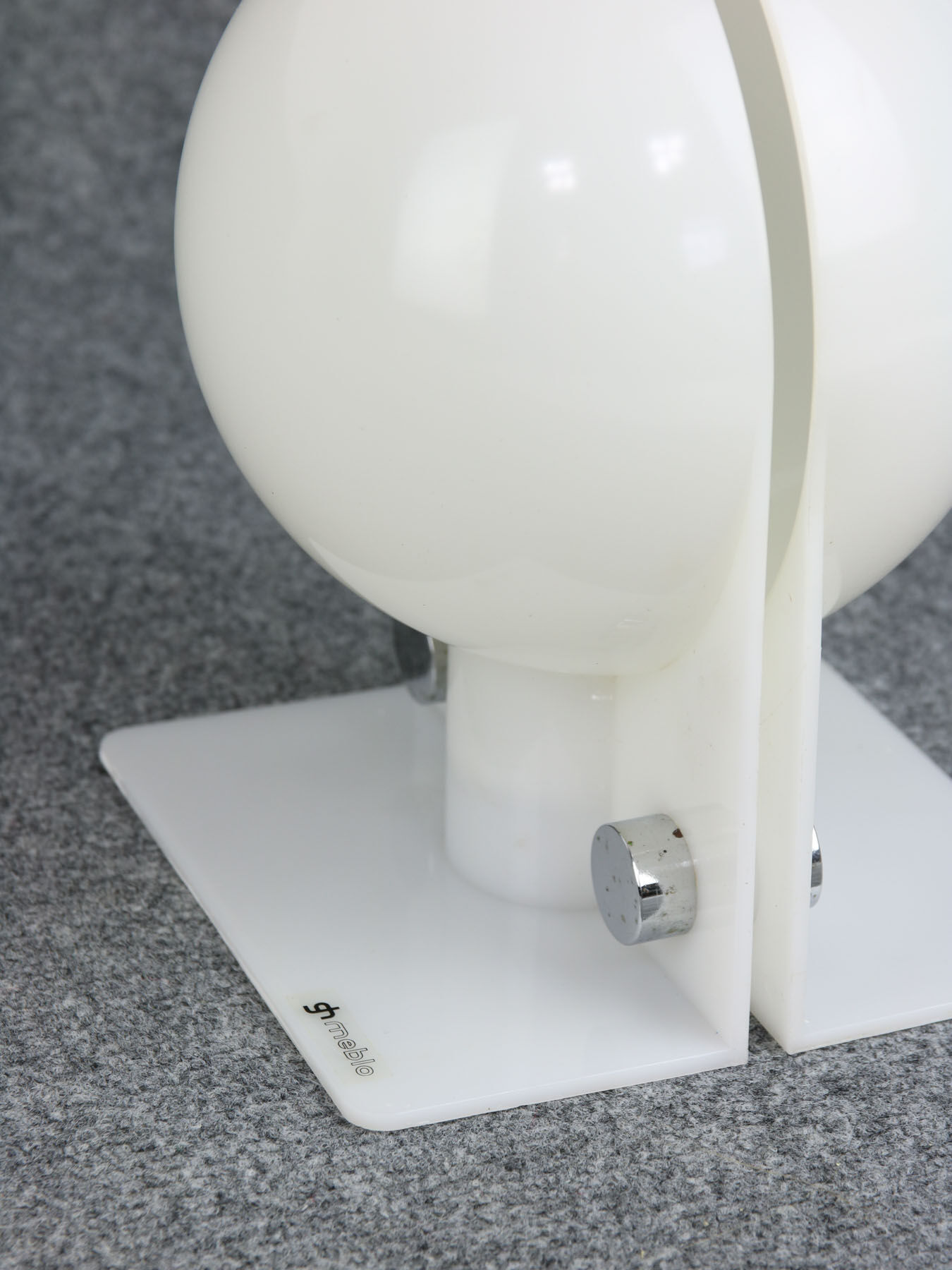 Lampe de table Sirio italienne de Guzzini par Brazzoli & Lampa