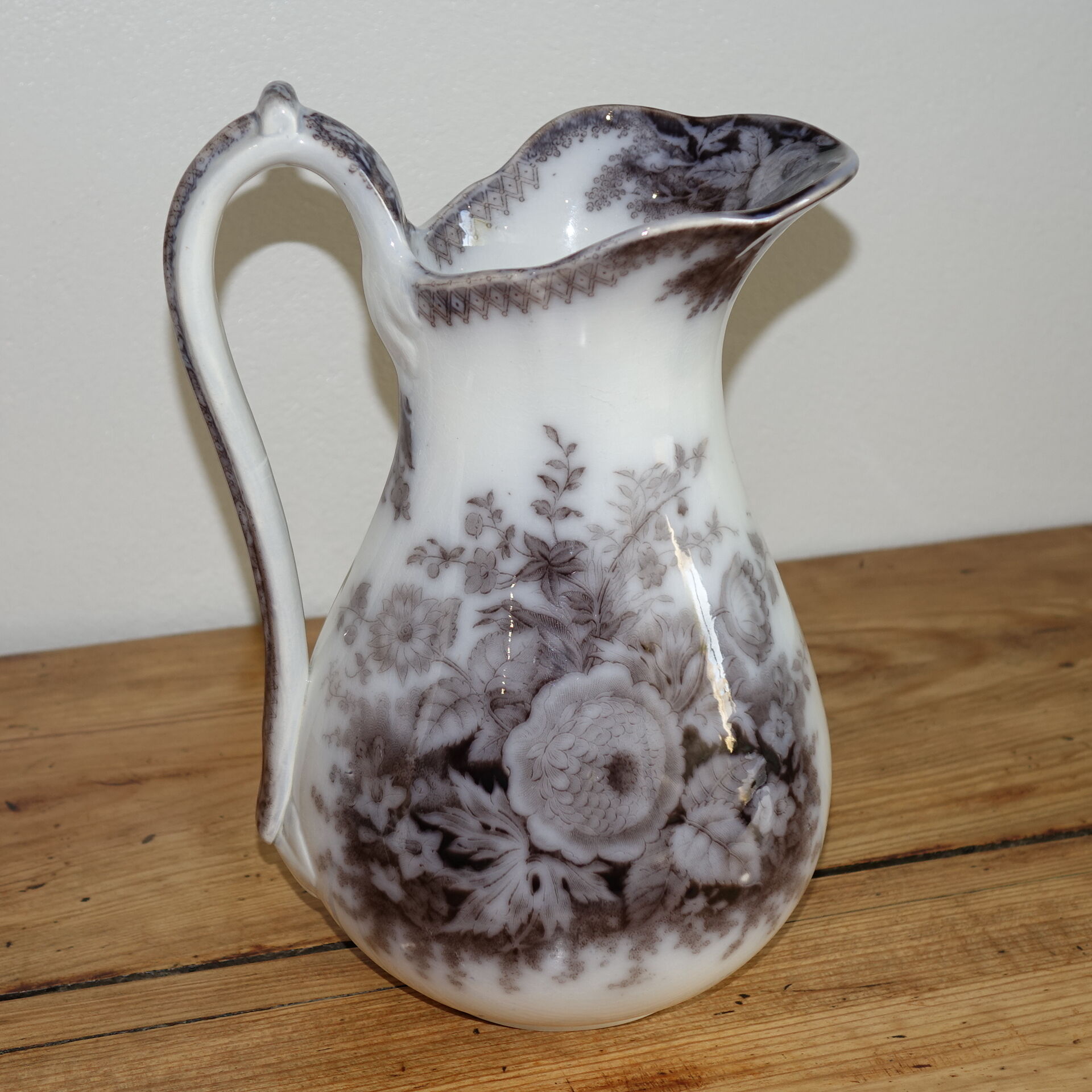 Broc de Toilette Sarreguemines Black Gardener