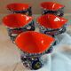 Coffee service Le Vaucour Vallauris from the 1950s-60s.