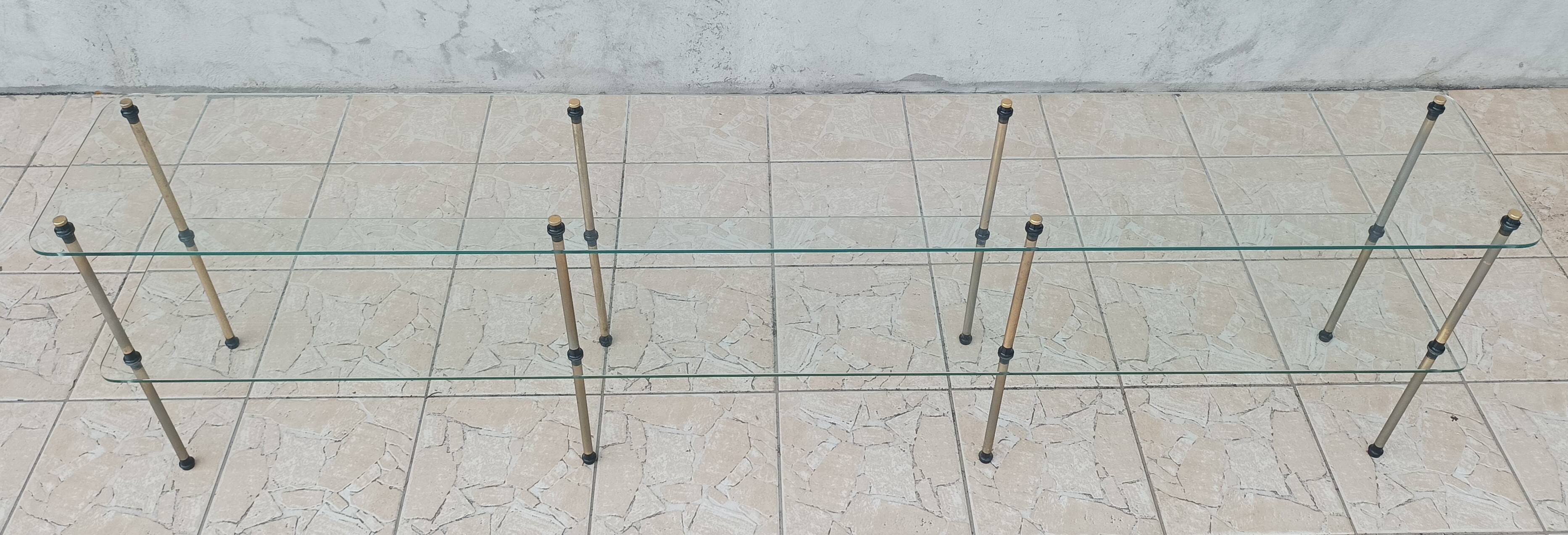 Large vintage 1960s shop display shelf/sideboard