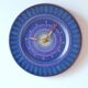 70s ceramic wall clock