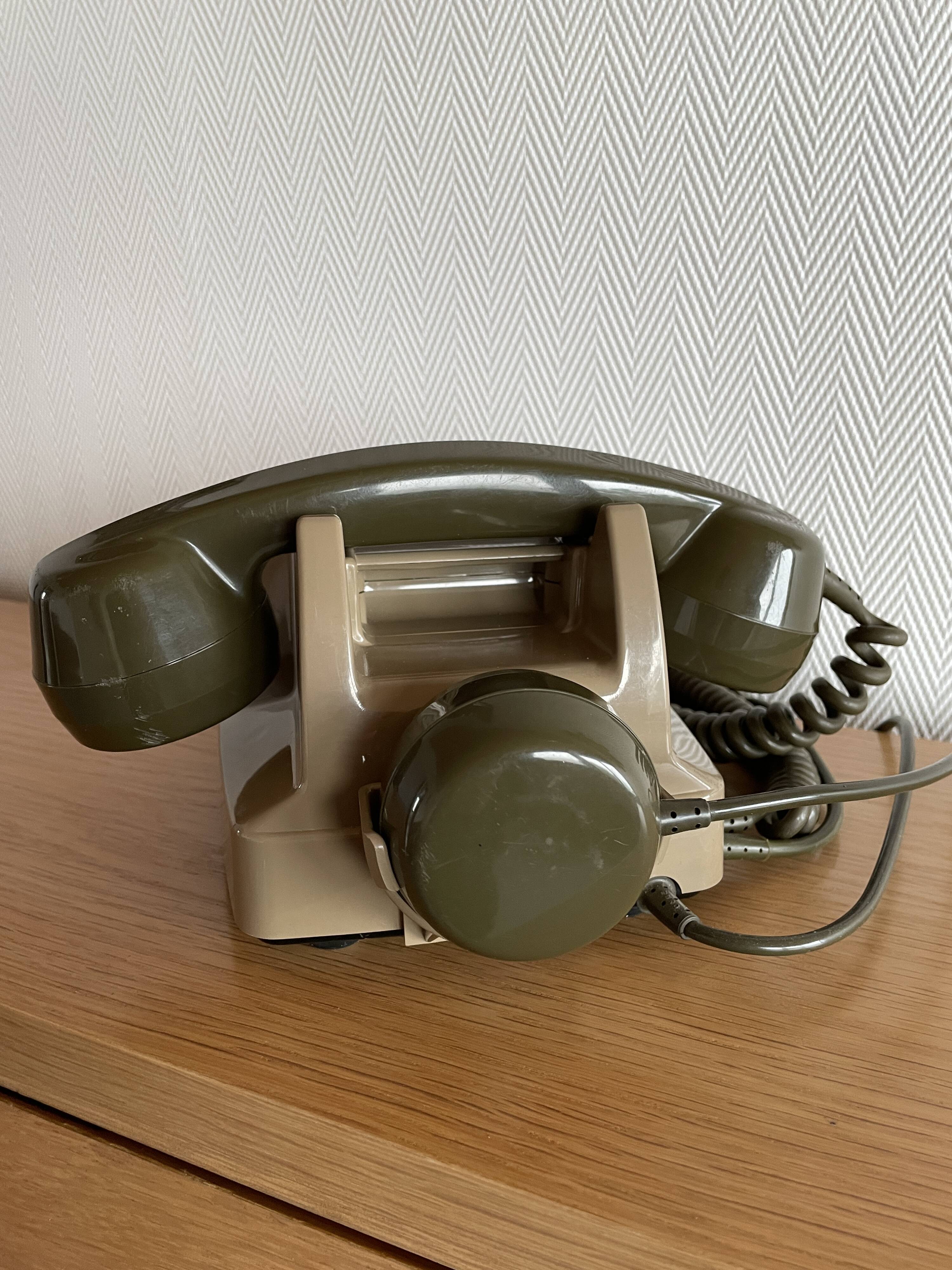 Téléphone à cadran PTT ALGERIE + SONNERIE style socotel s63 ancien vintage 1978 | eBay