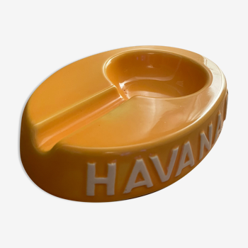 Havana Club Yellow ashtray