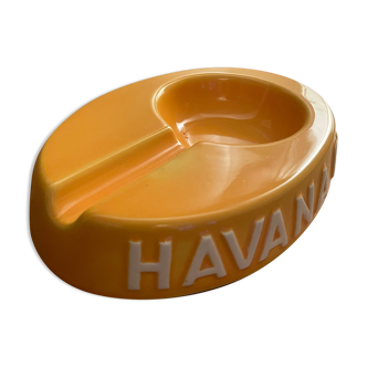 Havana Club Yellow ashtray
