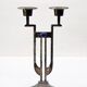 Candlestick with 2 holders Gunther Lambert whit Lapis Lazuli Cabochon - Art Nouveau stil