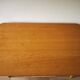 Numbered solid oak table designer