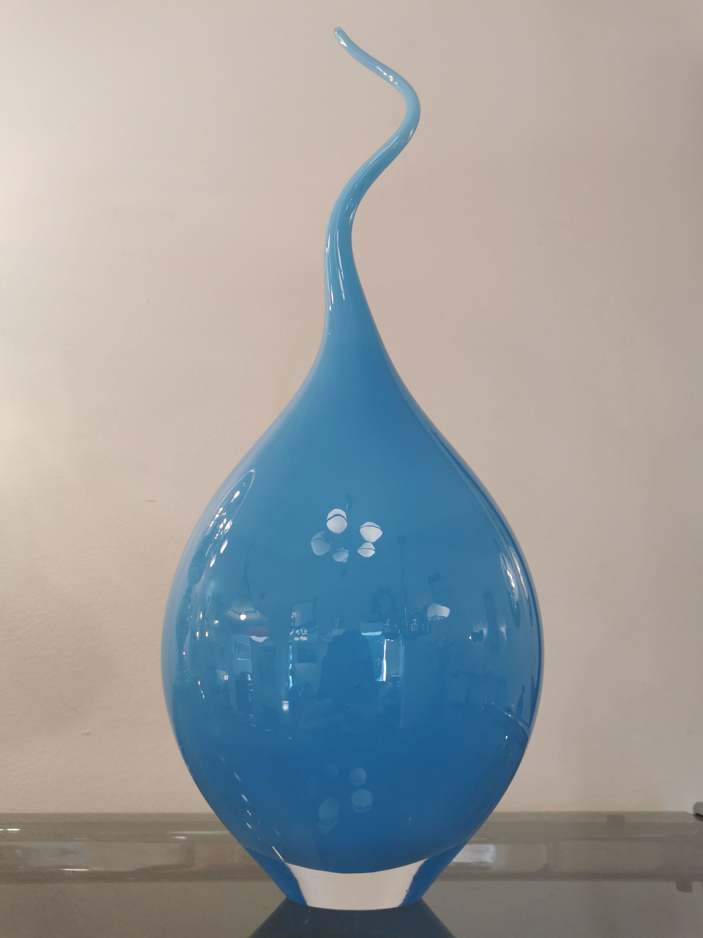 Vintage glass sculpture from Murano mid century